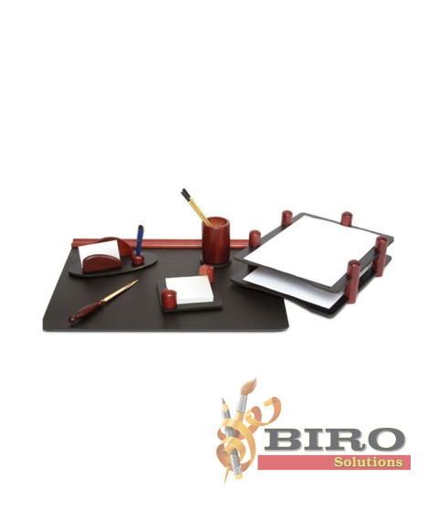 Set de birou cu covoraș, 6 piese, FORPUS